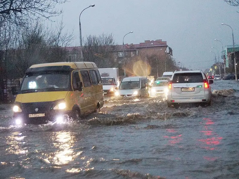 Top 10 rainiest cities in Russia