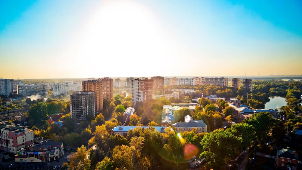 Top 10 sunniest cities in Russia