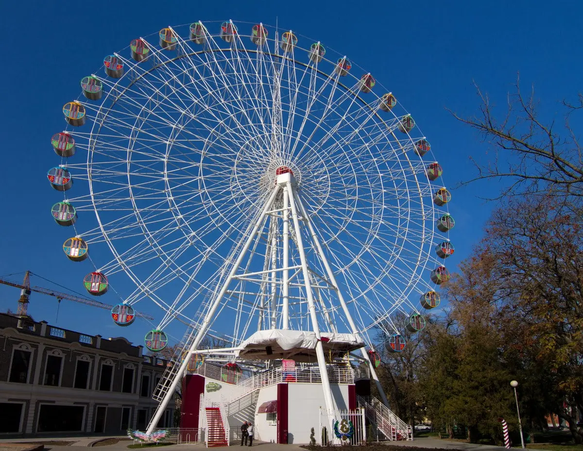 Top 10 tallest ferris wheels in Russia for 2022