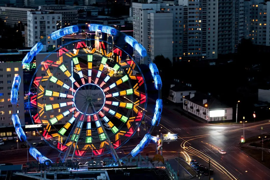 Top 10 tallest ferris wheels in Russia for 2022