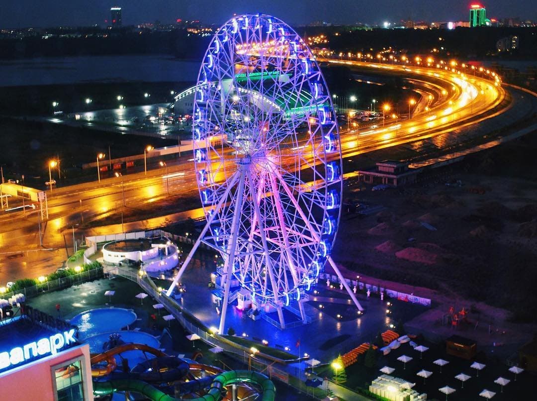 Top 10 tallest ferris wheels in Russia for 2022