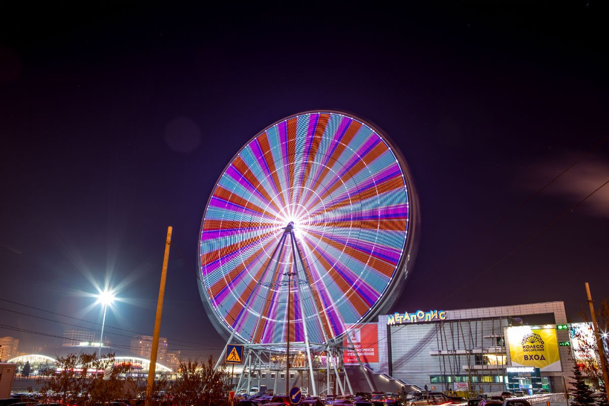 Top 10 tallest ferris wheels in Russia for 2022