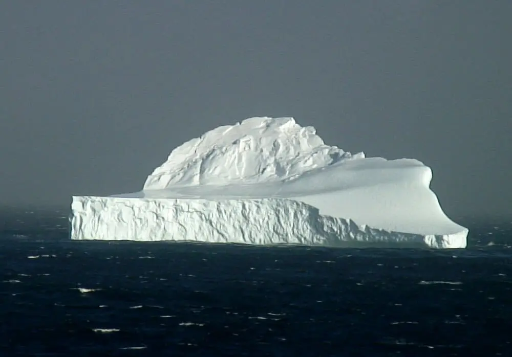 Top 10. The largest icebergs in the world