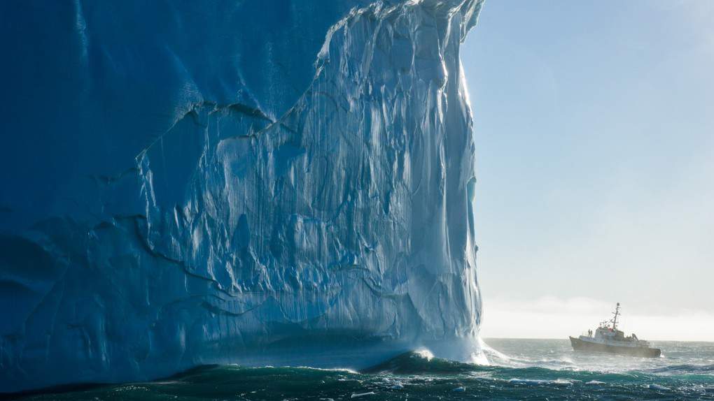 Top 10. The largest icebergs in the world