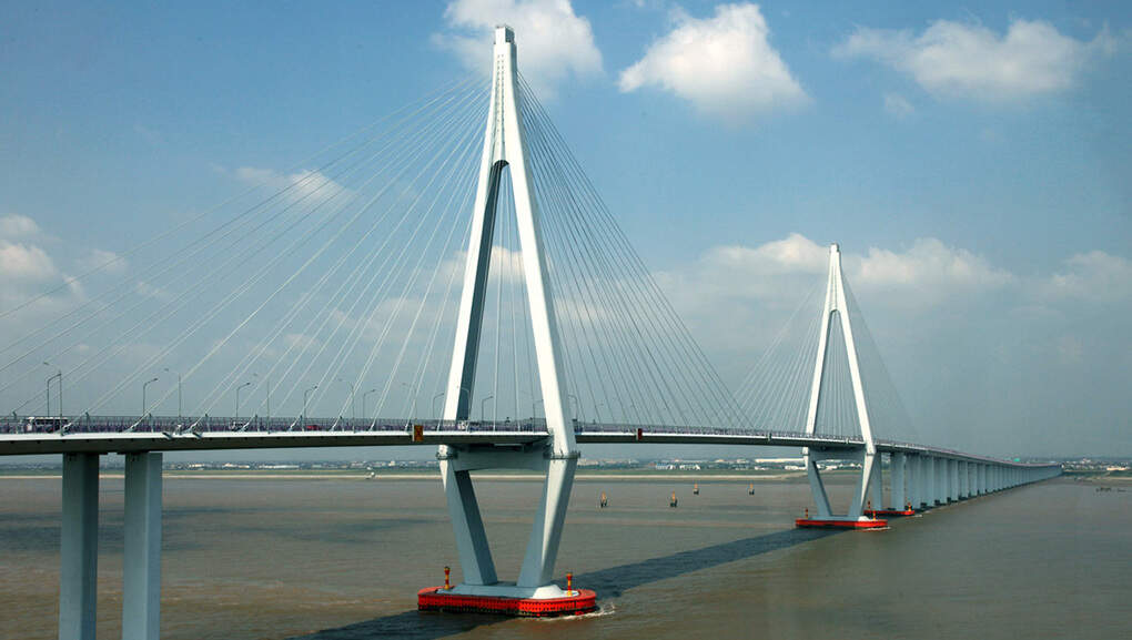 Top 10. The longest bridges in China