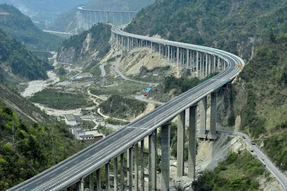 Top 10. The longest bridges in China