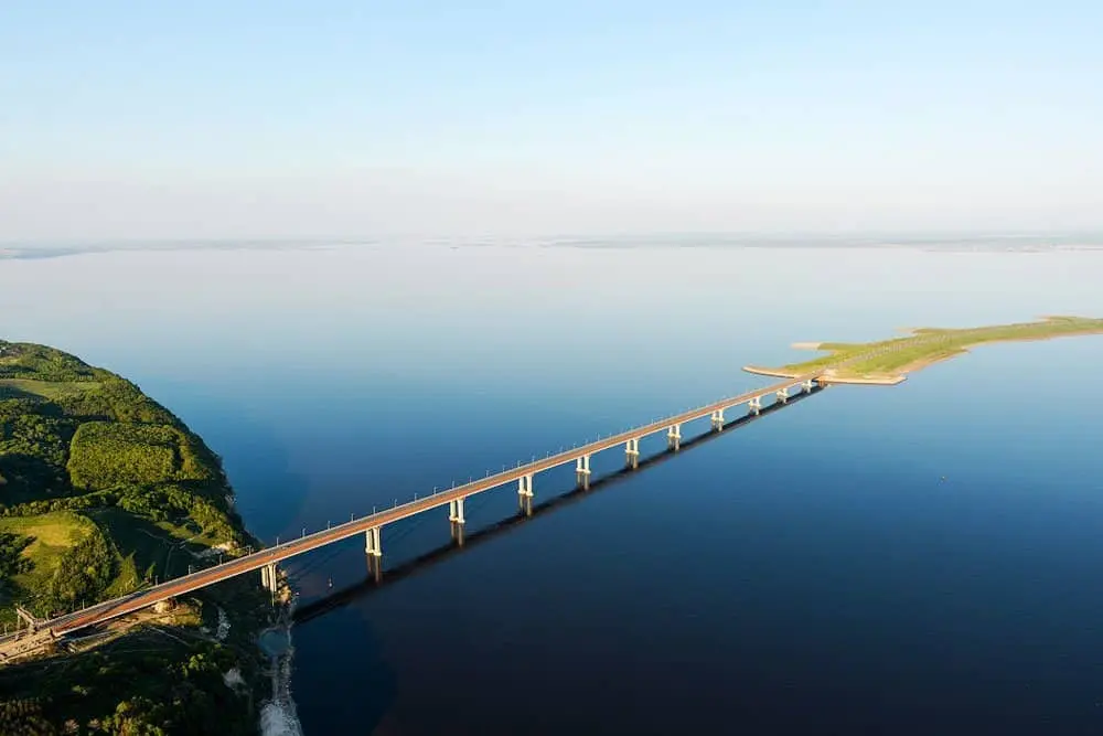 Top 10. The longest bridges in Europe