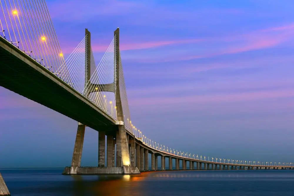 Top 10. The longest bridges in Europe