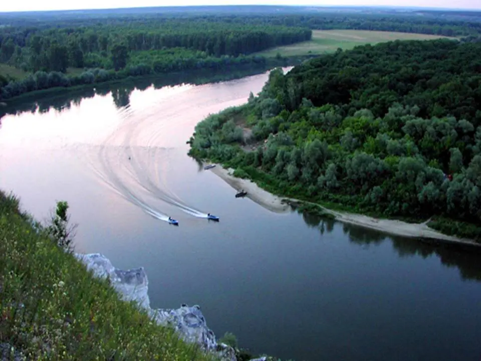 Top 10. The longest rivers in Europe