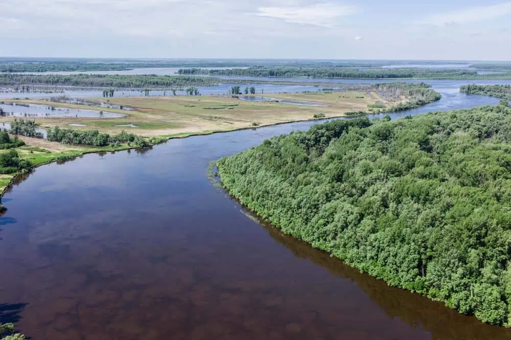 Top 10. The longest rivers in Russia