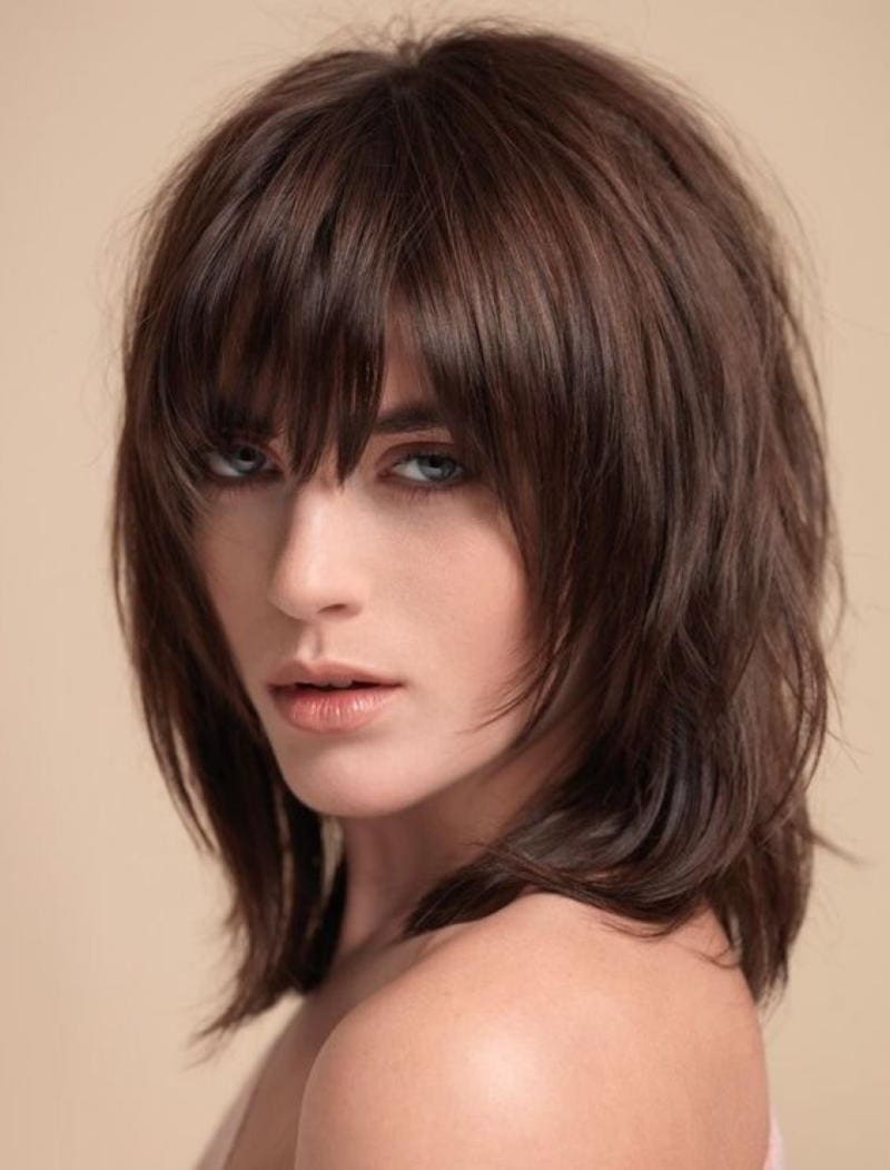 Top 10. The most fashionable womens haircuts for medium hair in 2019