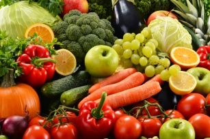 Gemüse und Obst – Vitamine fürs Herz.