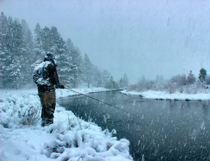 What is the best fishing pressure in winter: best weather, wind direction