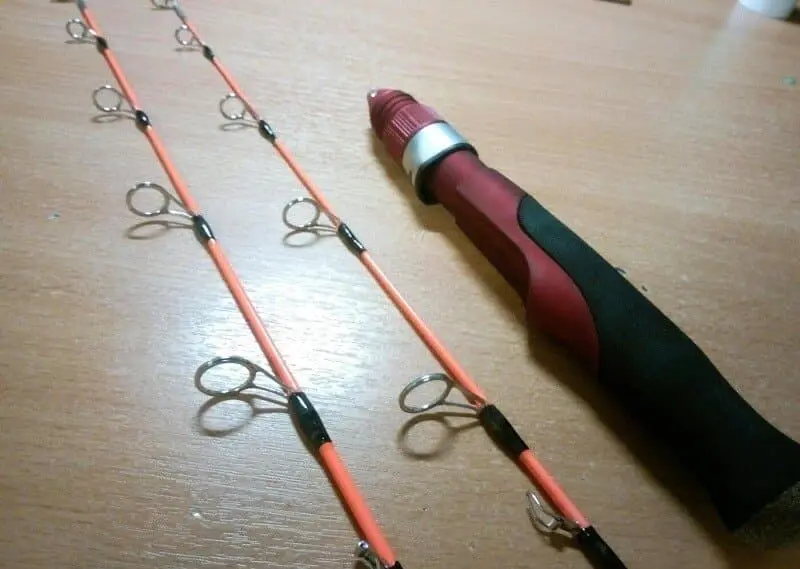 Winter fishing rod