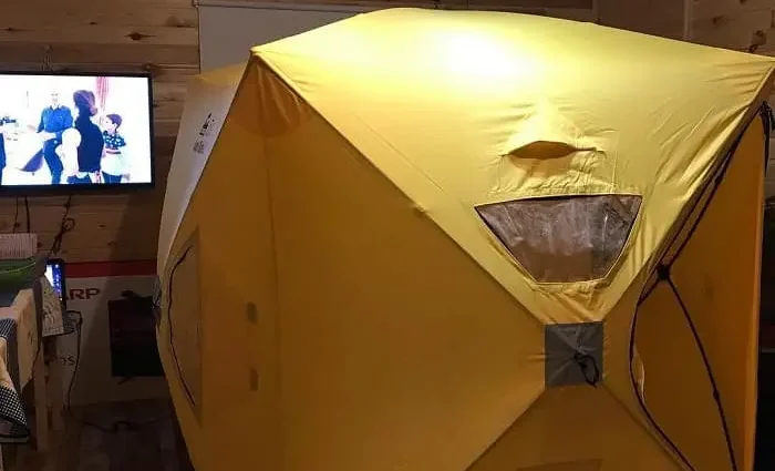 Winter fishing tent