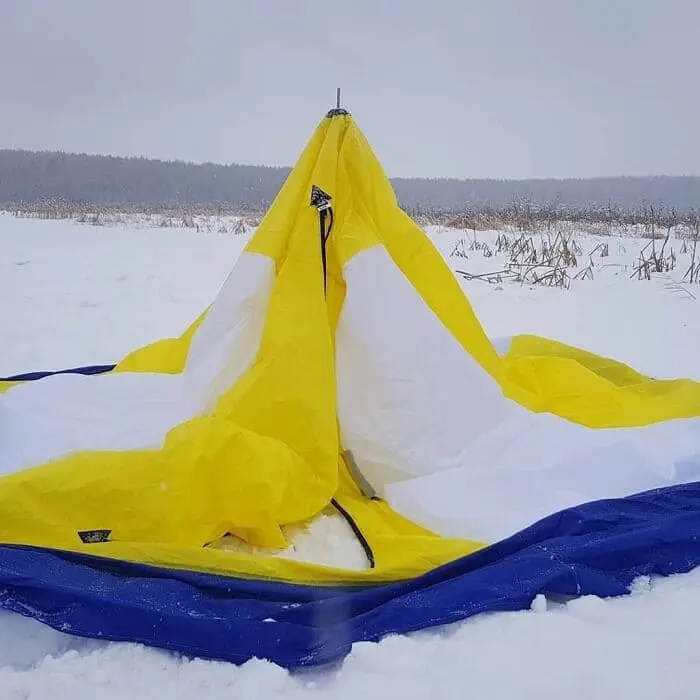 Winter fishing tent