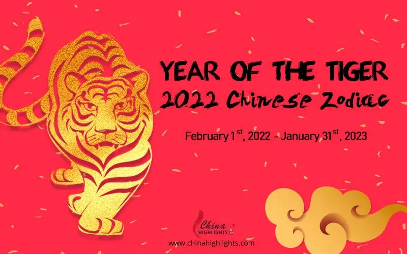 2022 is the year of which animal according to the eastern horoscope (the year of the Tiger)