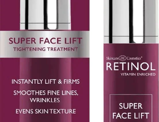 Anti-aging cosmetics with retinol