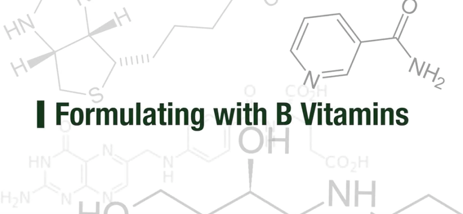 B vitamins in cosmetics