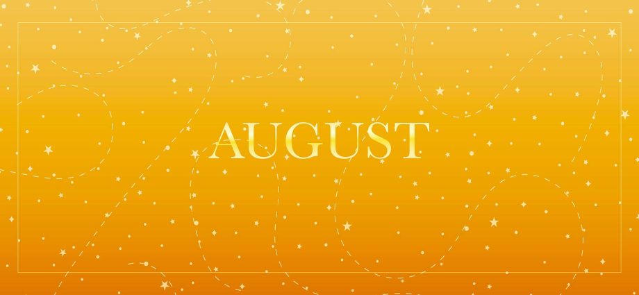 BEAUTY HOROSCOPE for August