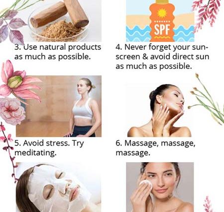 Beauty rules for glowing skin