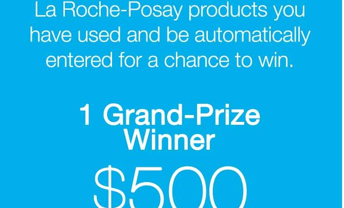 Best Review Contest: Win a gift certificate for your favorite La Roche-Posay products