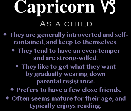 Capricorn: characteristics of the zodiac sign