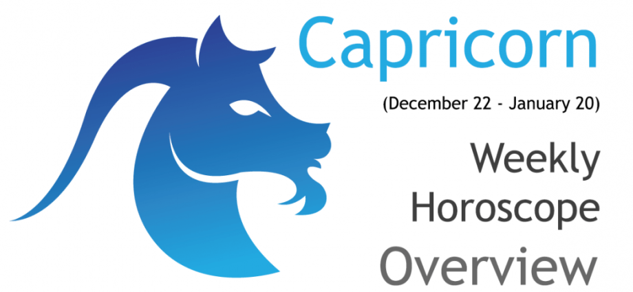 Capricorn &#8211; Weekly Horoscope for Capricorn