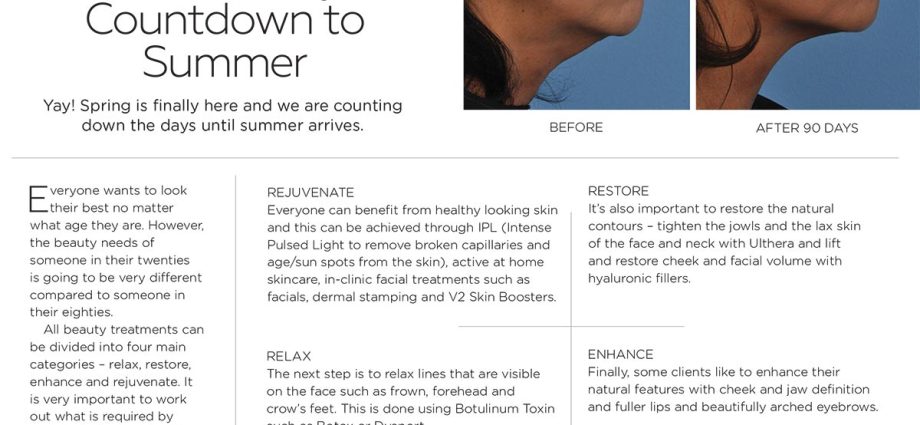 Countdown: how to rejuvenate your neck