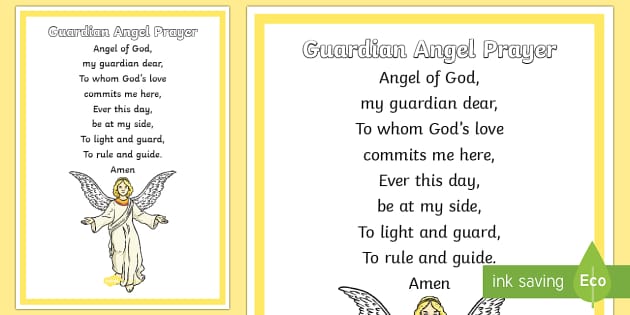 Creed Prayer Guardian Angel