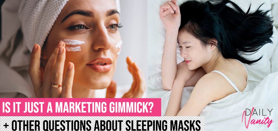 EXPERT OPINION. Why you need an overnight mask