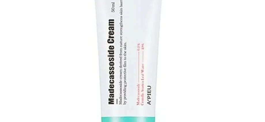 Face cream with madecassoside