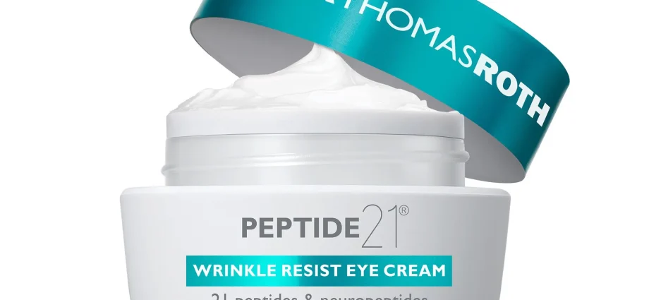 Face cream with peptides