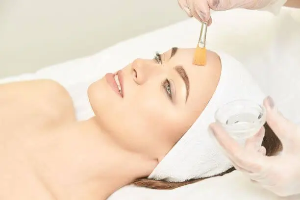 Facial care after chemical peel