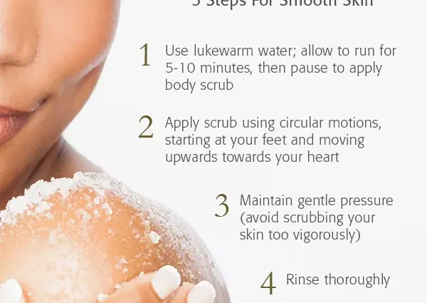 From scratch: how to use a body scrub