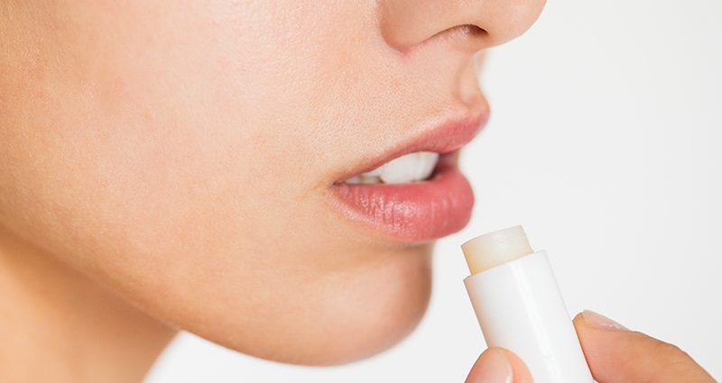 Full mouth: lip skin care scheme