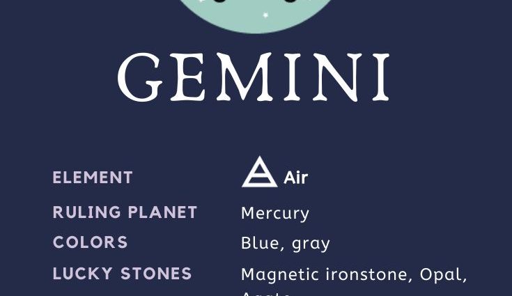 Gemini &#8211; zodiac sign Gemini: a general description and characteristics of the sign