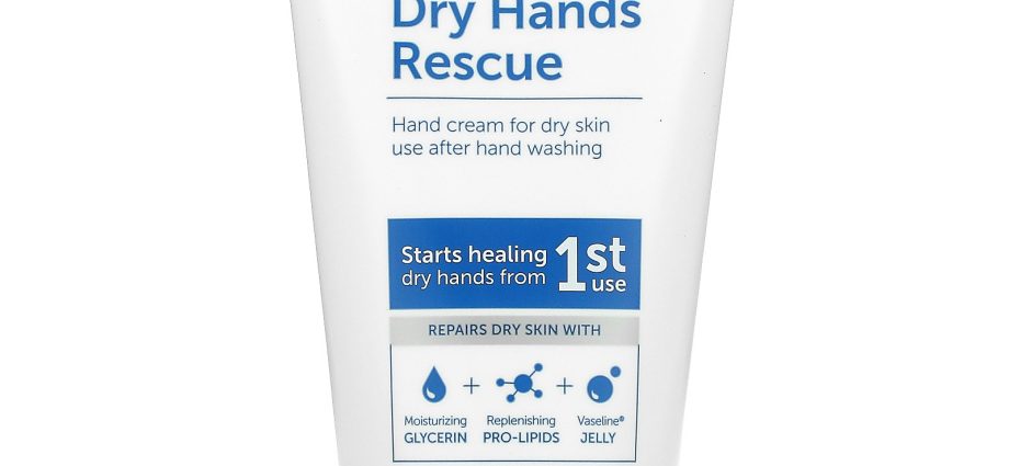 Hand cream for dryness and cracks