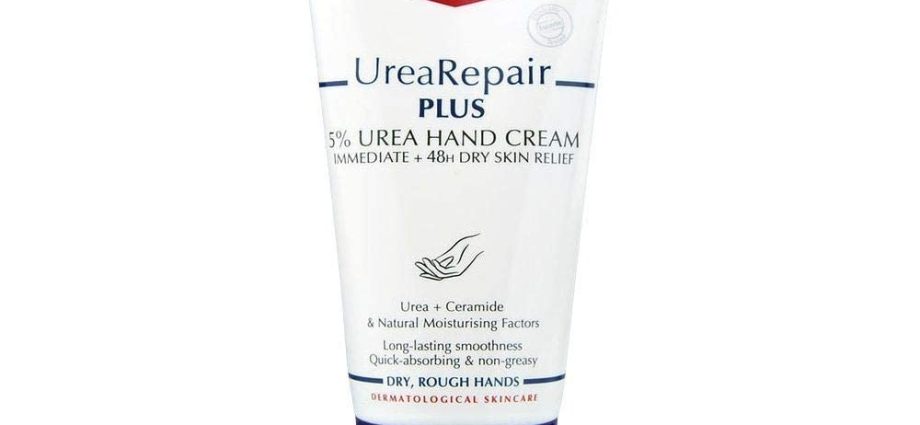 Hand cream with urea