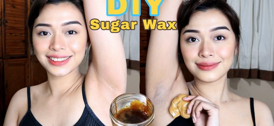 How to do your own underarm shugaring