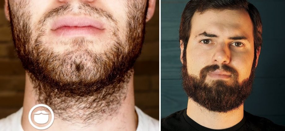 Wie man einen Bart wachsen lässt