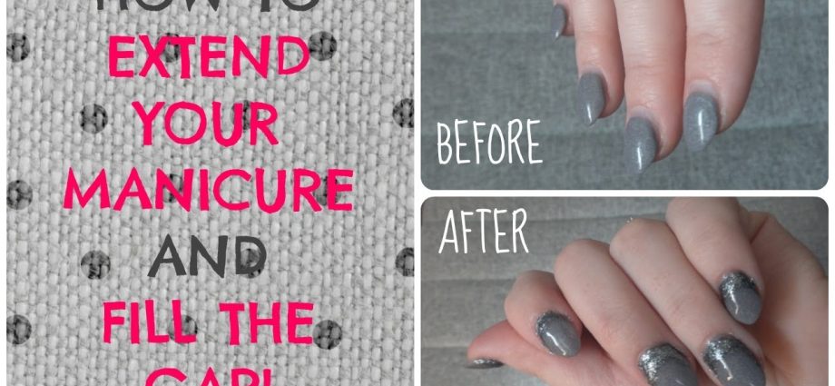 How to prolong the result of a manicure