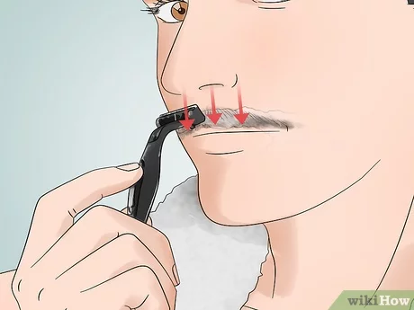 How to shave your mustache