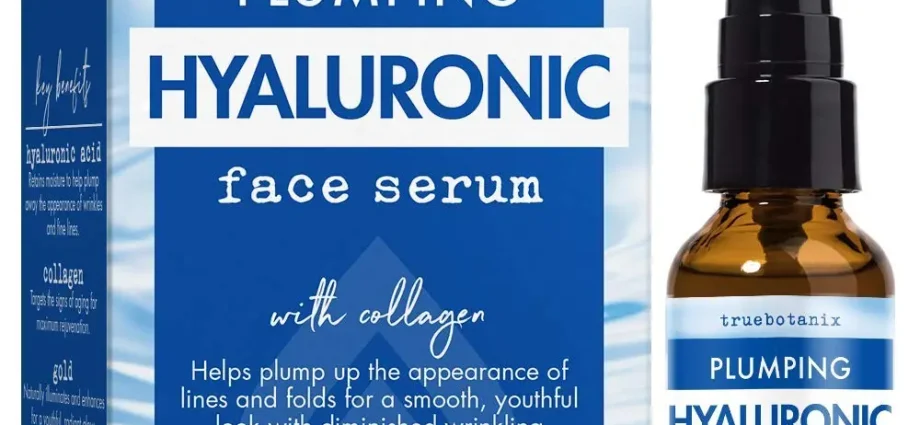 Hyaluronic face serum