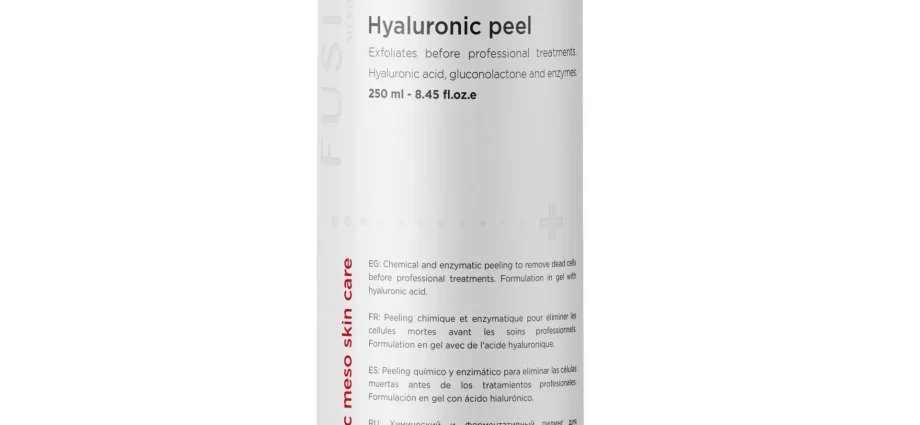 Hyaluronic peeling