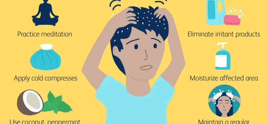 Itchy head: what are the causes and what to do