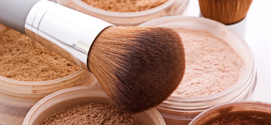 Minerals in cosmetics