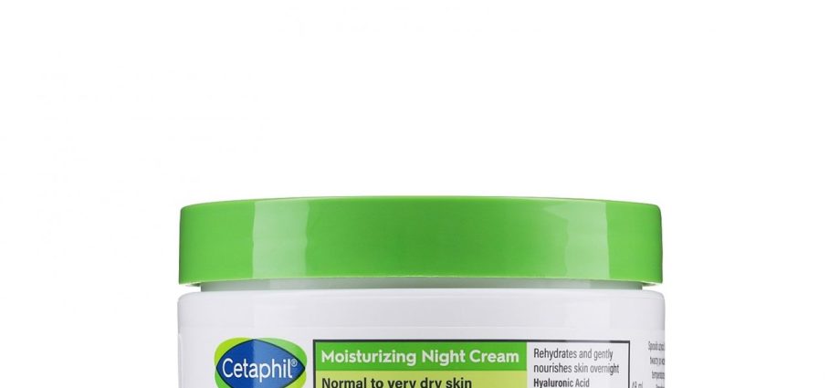 Moisturizing night cream