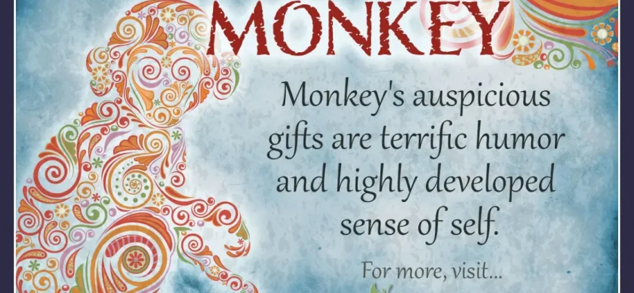 Monkey man: characteristics according to the Chinese horoscope