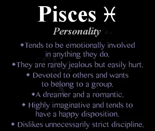 Pisces: characteristics of the zodiac sign